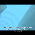 Nayru... Poured her wisdom onto the earth and gave the spirit of law to the world.