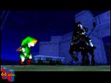 Just before his death, Ganon thinks back to seven years ago and wonders what his motivation was in this scene when he let Link live.