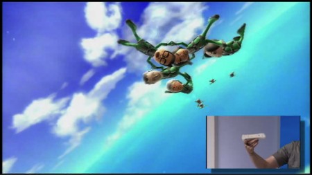 Skydiving in Wii Sports Resort. nintendo-e309-11