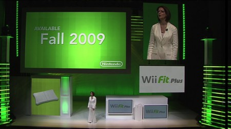 The release date of Wii Fit Plus? Tentatively Fall 2009. nintendo-e309-8
