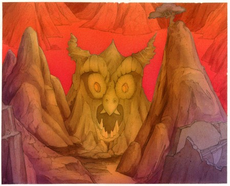 Concept art for the CD-i game Link: Faces of Evil