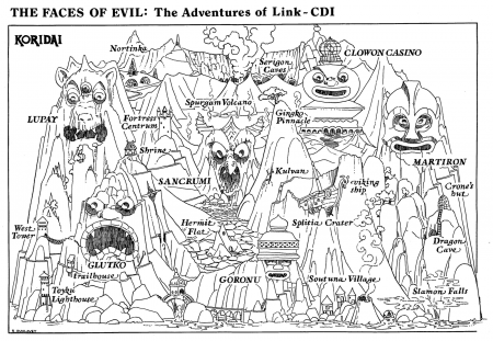 Concept art from Link: Faces of Evil