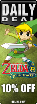 Daily Deal: 10% off Spirit Tracks at GameStop