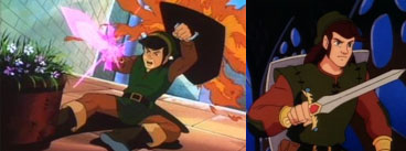 Cartoon versions of Link
