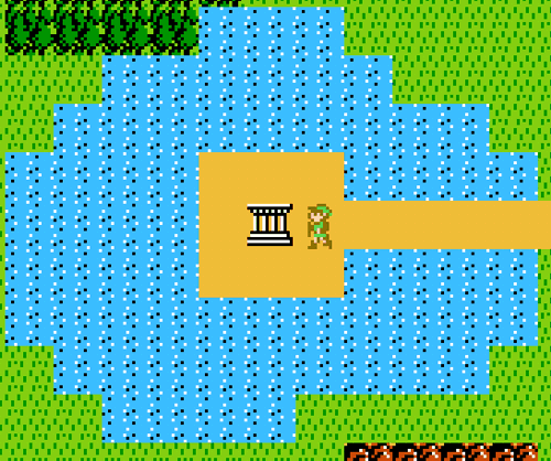 Zelda 2 water animation Zelda 2 water animation in Japanese version