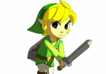 A fan-made Toon Link