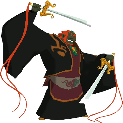 Ganondorf's appearance in The Wind Waker