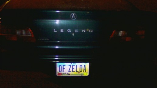 Zelda Licence Plate