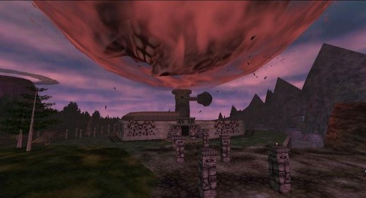 dtf_moon Termina's moon forces citizens to face their mortality