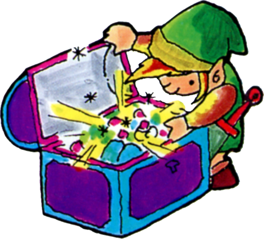 Woah, this is the first treasure that's actually had anything inside of it... 