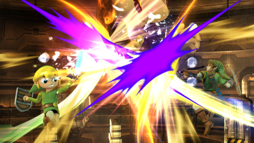 Super Smash Bros - Two Links