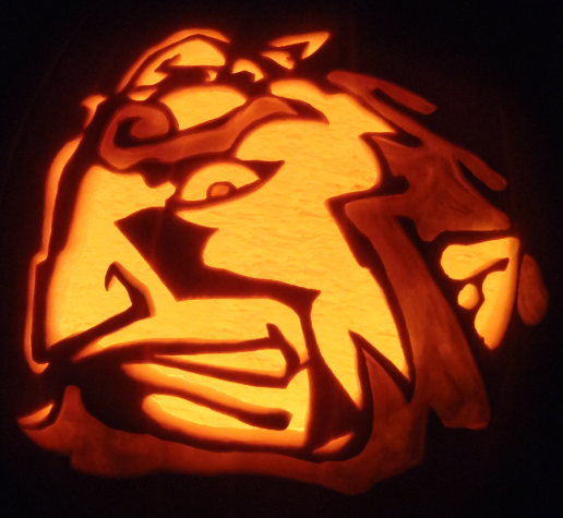 Zelda Jack-O'-Lanterns 4 - Ganondorf