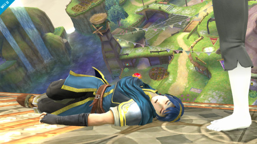 Super Smash Bros - Skyloft Waterfall