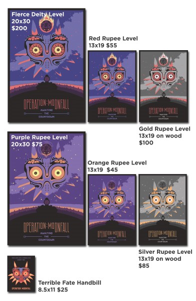 Operation Moonfall Leftover Prints - Prices