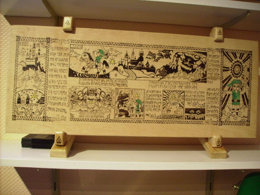 the_legend_of_zelda_in_pyrography_by_tokita59-d73se4s