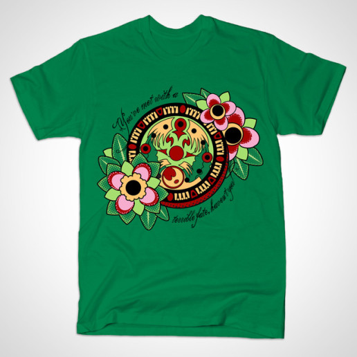 majora's mask green tee