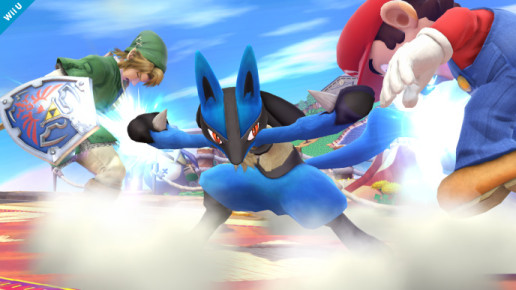 Super Smash Bros Wii U - Lucario 4