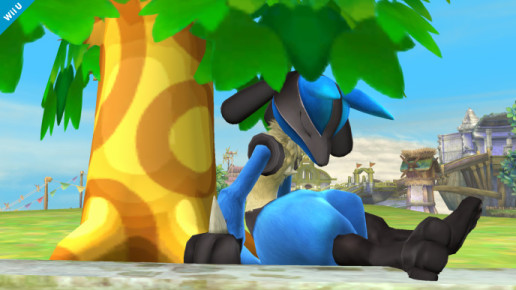 Super Smash Bros Wii U - Lucario 9