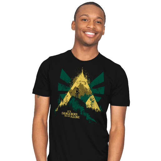 zeldashirtdangeroustogoalone
