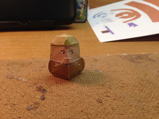 King Harkinian Papercraft Head