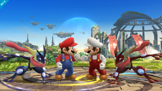 Super Smash Bros. 4 - Mirrored positioning