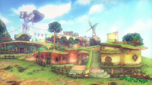 Hyrule Warriors Skyloft