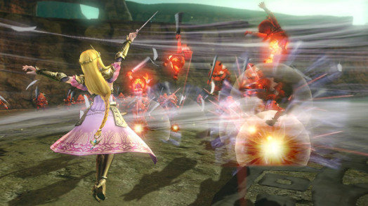 Hyrule Warriors Princess Zelda baton