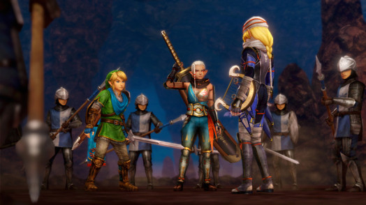 Hyrule Warriors Link Impa Sheik