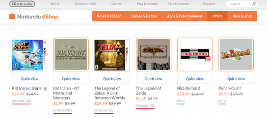 Zelda Sale