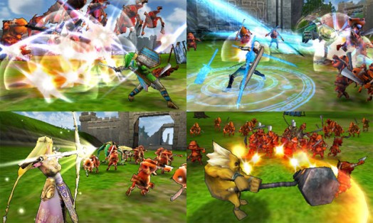 Hyrule Warriors Legends main characters